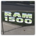 dodge ram 1500 badge removal service