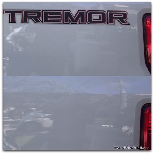 ford superduty tremor truck decal removal