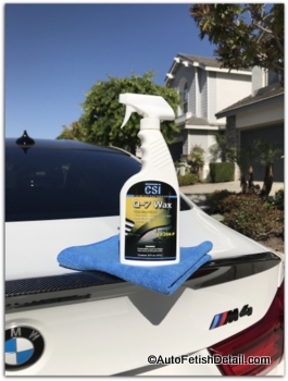 Optimum No Rinse car wash: is there a better method?